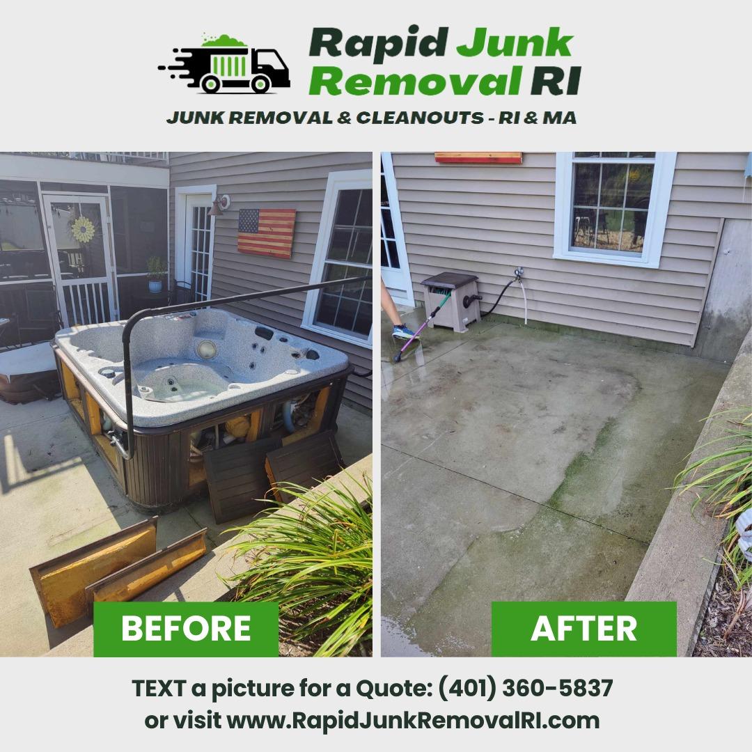 Hot Tub Removal & Disposal In Rhode Island