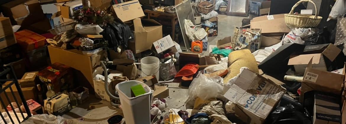 basement cleanout hoarder home rhode island