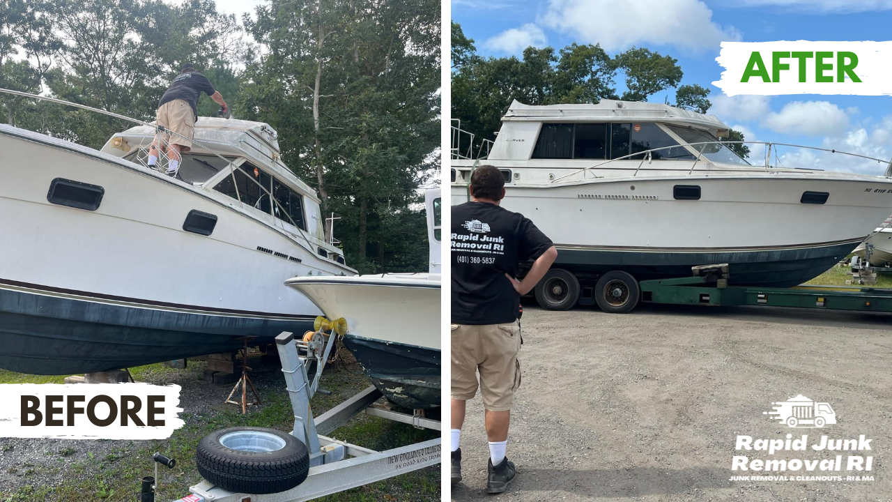 expert boat removal in rhode island