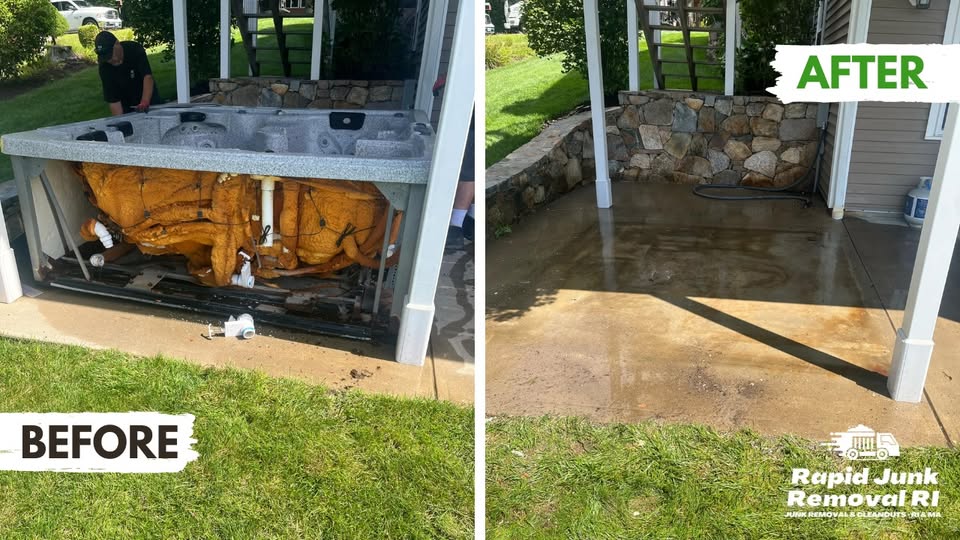 hot tub removal warwick rhode island