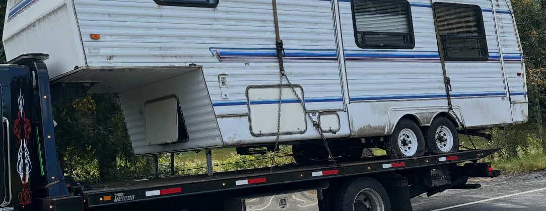 Professional RV Removal and Disposal in Rhode Island