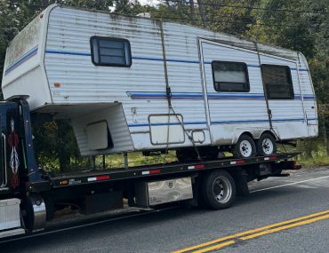 Professional RV Removal and Disposal in Rhode Island