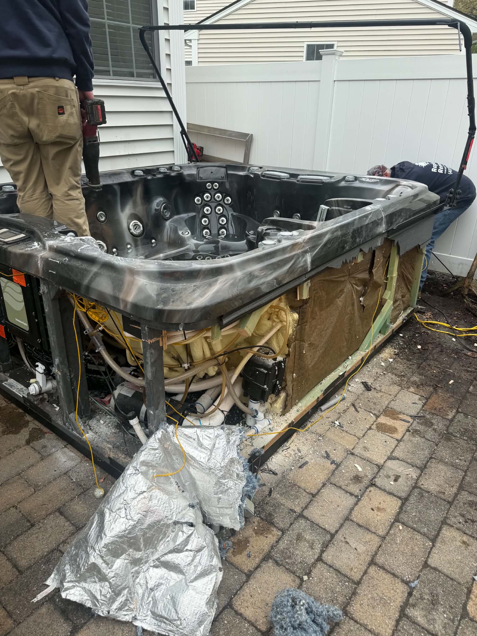 Hot Tub & Shed Removal service in Rhode Island and Southern Massachusetts