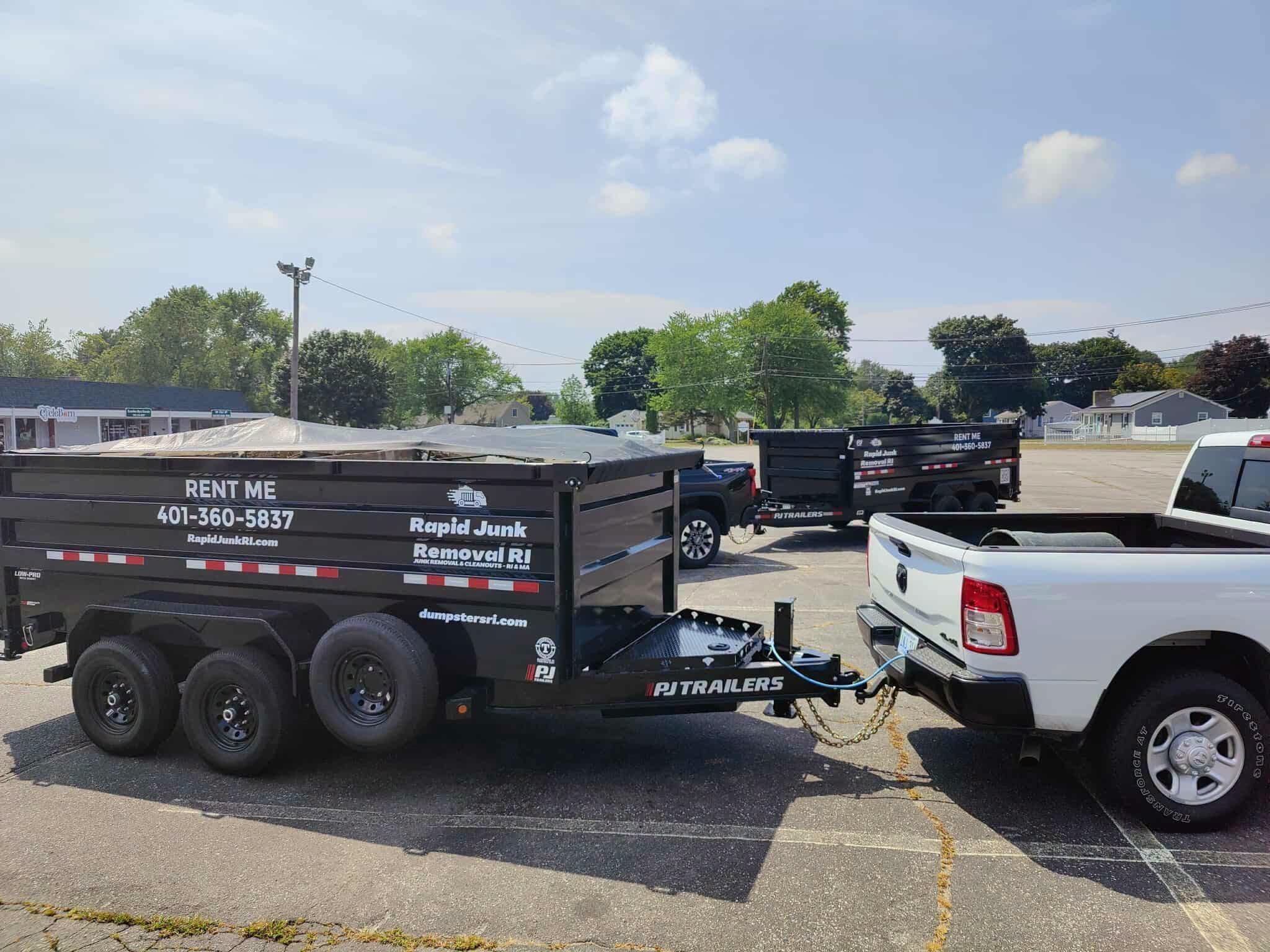 Driveway-Friendly Dumpster Rentals service in Rhode Island and Southern Massachusetts