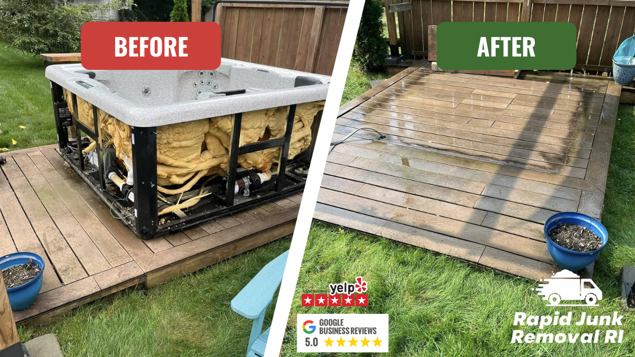 hot tub removal rhode island