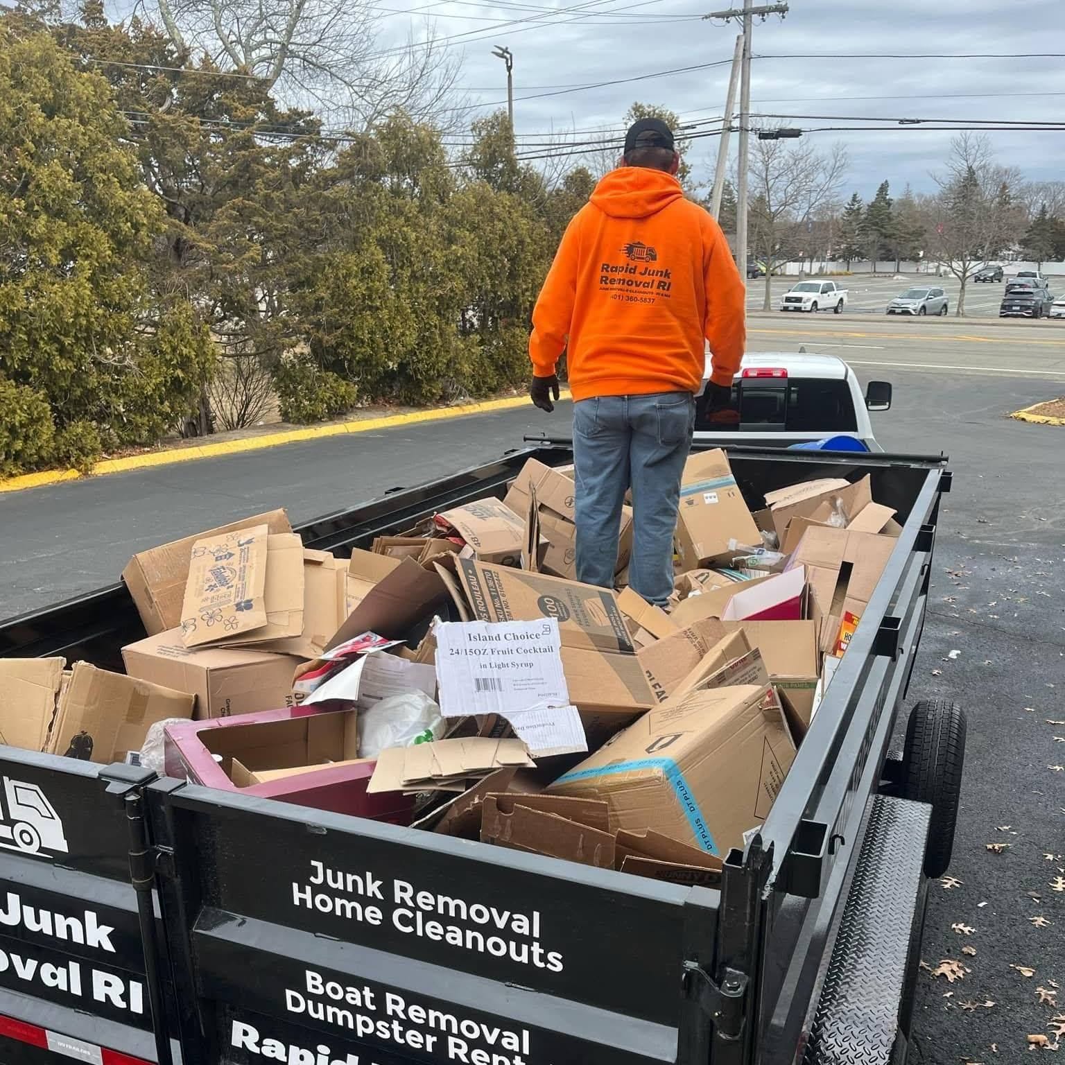 Construction Debris Removal service in Rhode Island and Southern Massachusetts