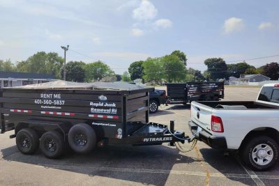 driveway friendly dumpster rentals in rhode island