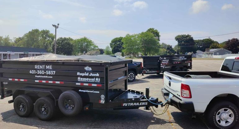 driveway friendly dumpster rentals in rhode island