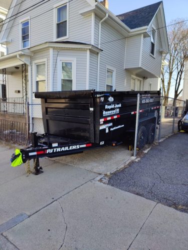 Driveway-Friendly Dumpster Rentals in Rhode Island